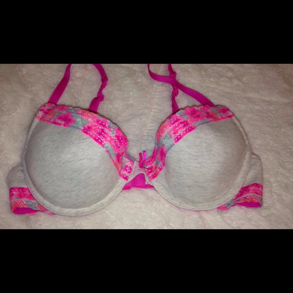 Hot Pink Bra